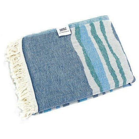 Blue Wave Turkish Towel - Home Decors Gifts online | Fragrance, Drinkware, Kitchenware & more - Fina Tavola