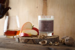 Scented Soy Candle | Apple, Black-Tea, Nut Blend Fragrance  (Pomme, Noix, The Noir)