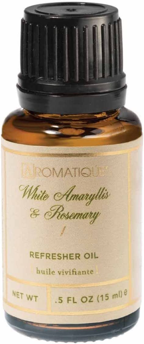 Aromatique Refresher Oil, White Amaryllis & Rosemary, 0.5 Ounce