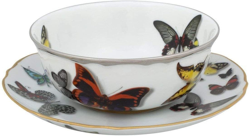 Christian Lacroix Consomme Cup & Saucer | Butterfly Parade
