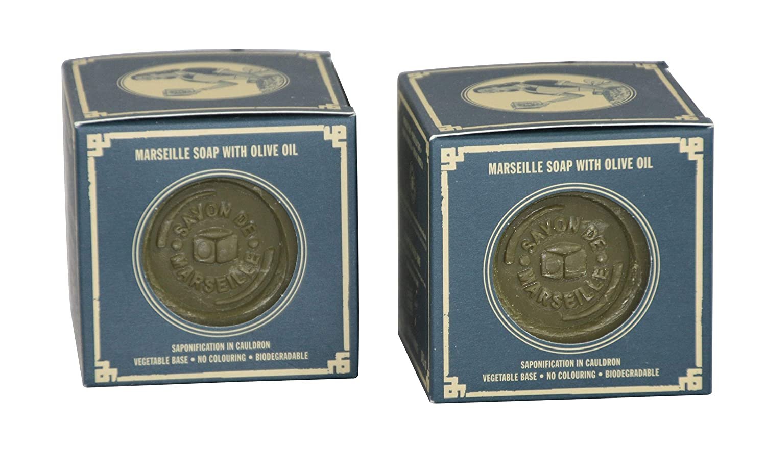 Marseille Bar Soap with Olive Oil | Set of 2 (400g)