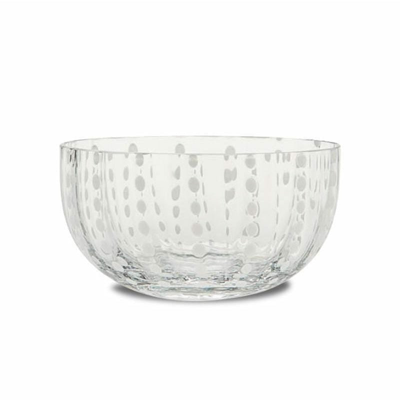 Zafferano Small Glass Bowls Perle Clear (Set of 6) - Home Decors Gifts online | Fragrance, Drinkware, Kitchenware & more - Fina Tavola