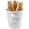 Crumple Porcelain Utility Buffet Jar, 1-Litre White - Home Decors Gifts online | Fragrance, Drinkware, Kitchenware & more - Fina Tavola