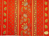 Lisa Red Provencal Tablecloth | Sizes Available | Easy Care Coated Cotton