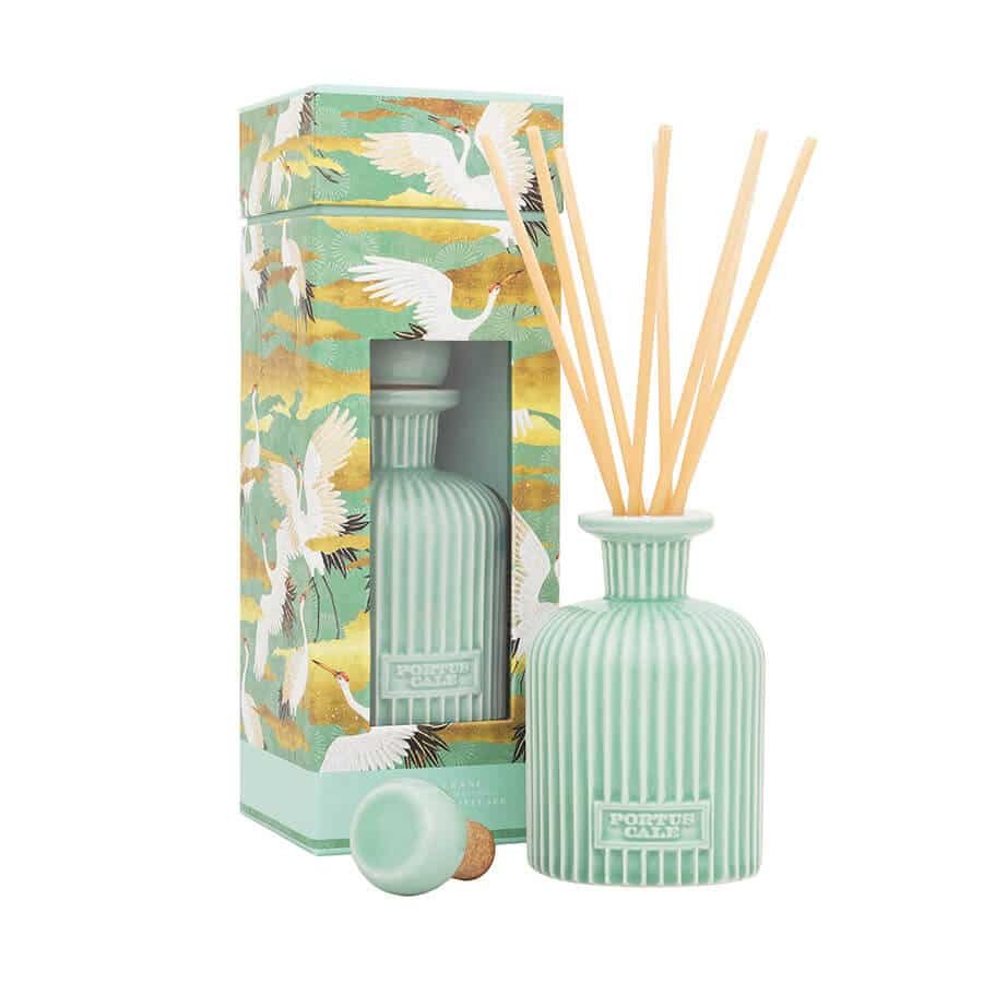 Portus Cale White Crane Reed Diffuser | 250ml | Yuzu, Vetiver & Mandarin