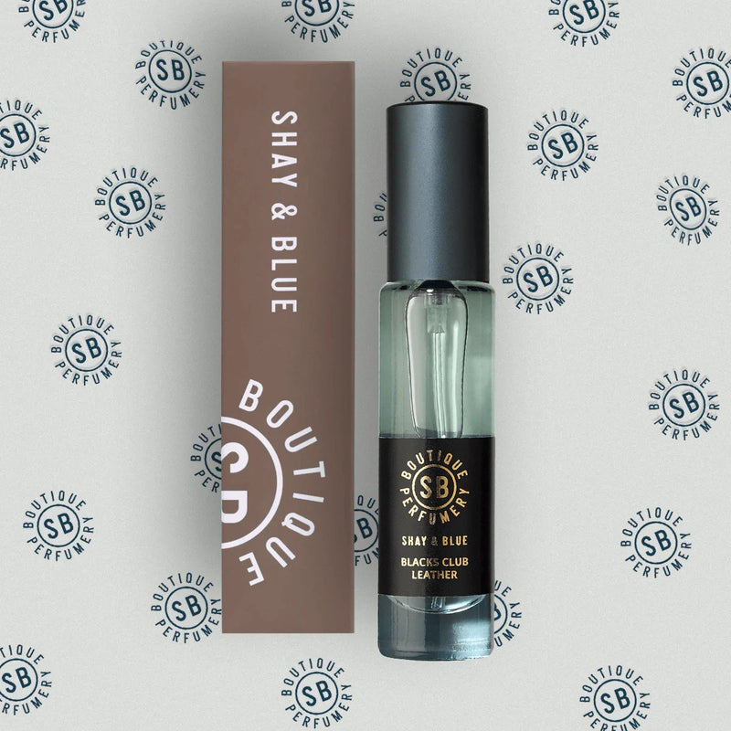 Blacks Club Leather Fragrance Noir by Shay & Blue