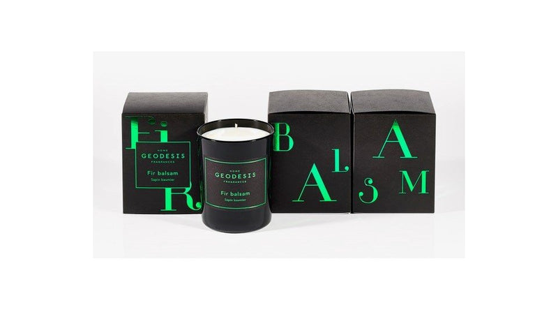 Geodesis Scented Candle Holiday Edition| Balsam Fir