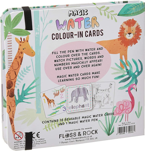 Floss & Rock Color Changing Water Cards and Pen | Jungle