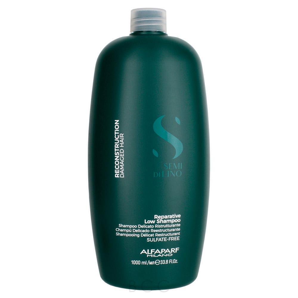 AlfaParf  Milano Shampoo Semi Di Lino Reconstruction Reparative Shampoo (Damaged Hair) - 1000ml