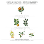 Panier des Sens Orange blossom perfumed bar soap - Made in France 97% natural - 2 bars, 5.3oz/150g each