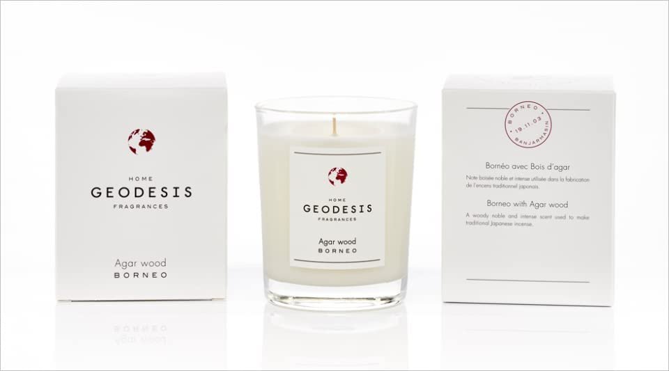 Geodesis Scented Candle | Agar Wood