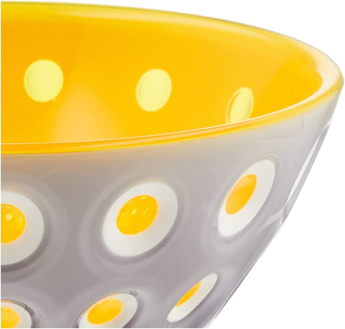 Le Murrine Small Serving Bowl | Gray & Yellow | Set of 2