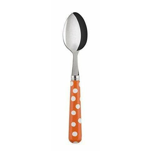 Teaspoons White Dots Printed Handle Set of 4 (Blue, Red, Green, Orange) - Home Decors Gifts online | Fragrance, Drinkware, Kitchenware & more - Fina Tavola