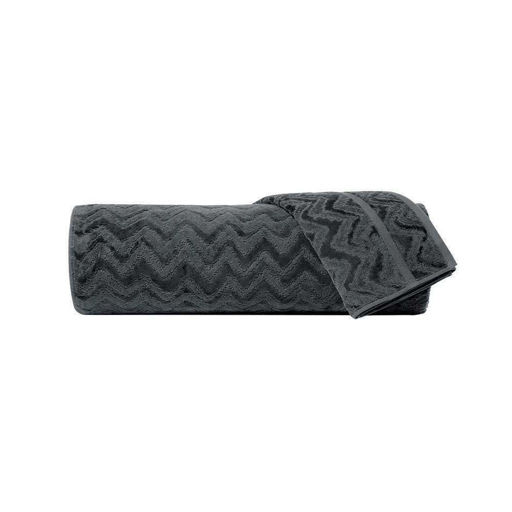 Missoni Rex Grey Towel 86 - Home Decors Gifts online | Fragrance, Drinkware, Kitchenware & more - Fina Tavola