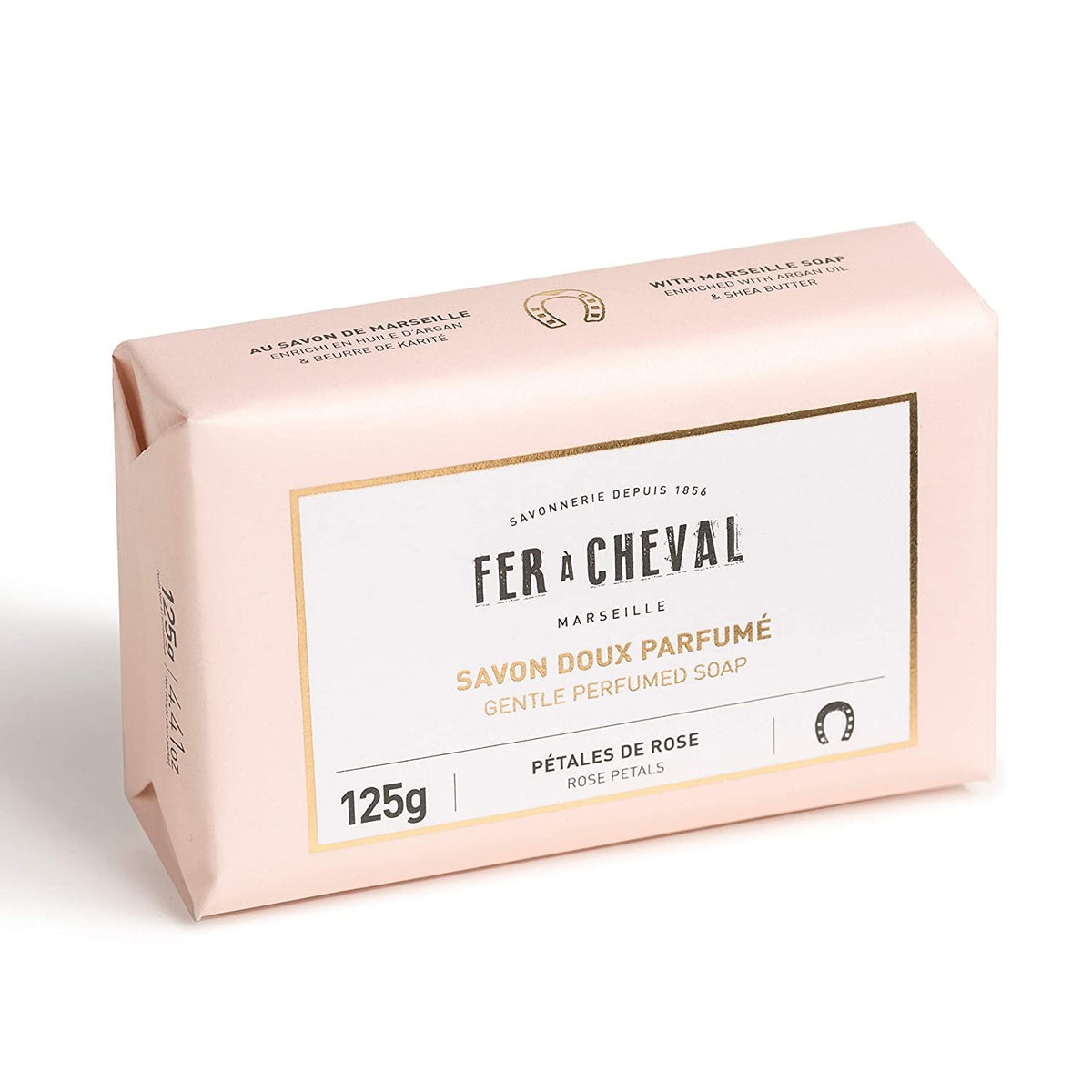 Marseille Gentle Scented Shea Butter Bar Soap  | Rose Petals