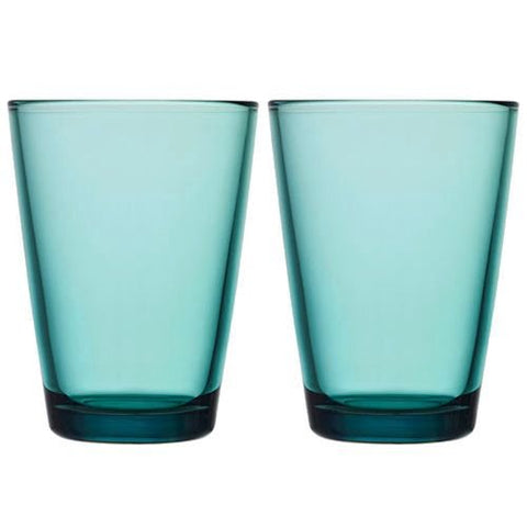 Iittala Kartio Crystal Tumblers, Clear - 7 oz - Set of 2