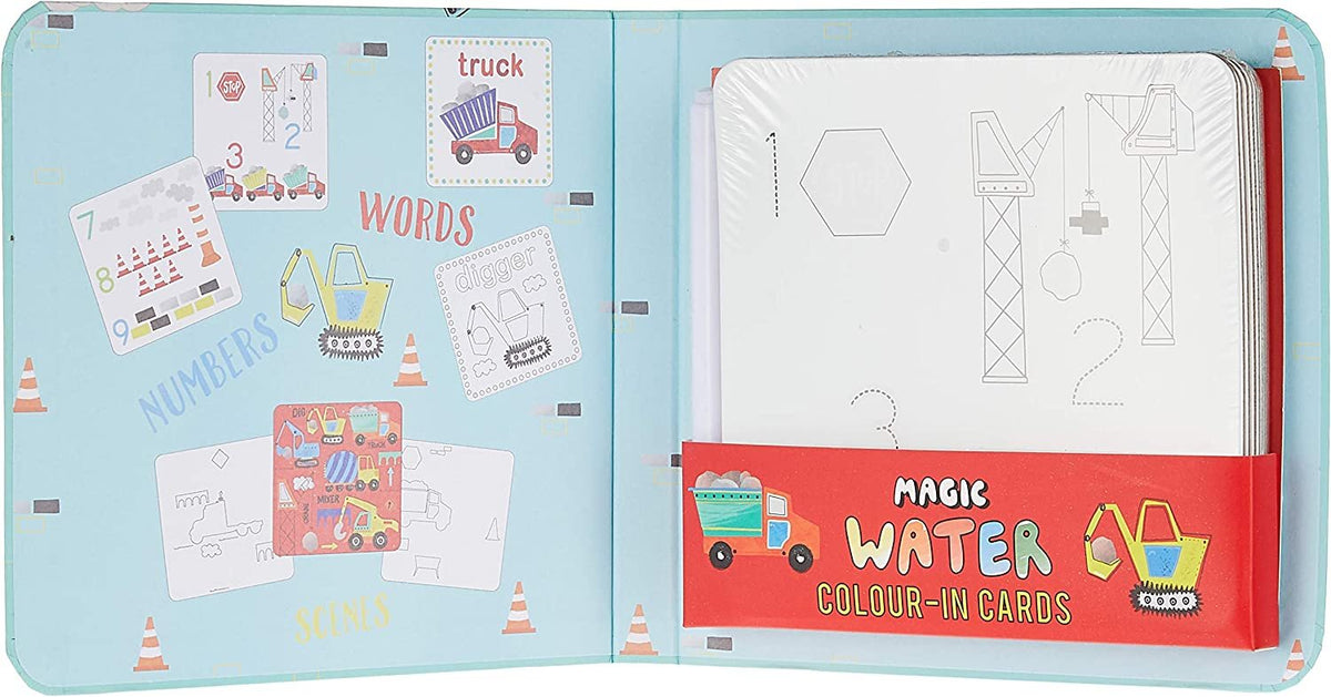 Floss & Rock Color Changing Water Cards and Pen | Construction
