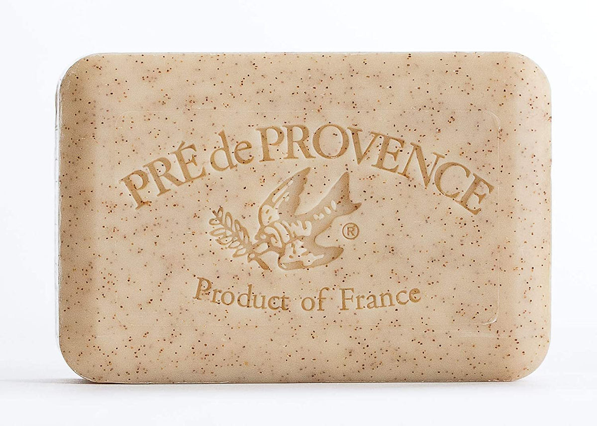 Pre de Provence Soap Bar- Honey Almond -Set of 6 Soap Bars, Shea Butter Enriched