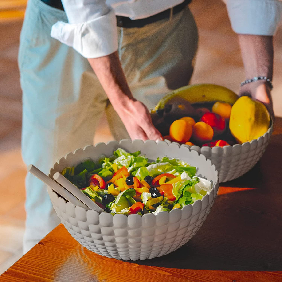 Tiffany X-Large Serving Bowl | Clear