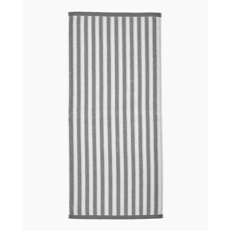 Marimekko Kaksi Raitaa Towel | Grey & White