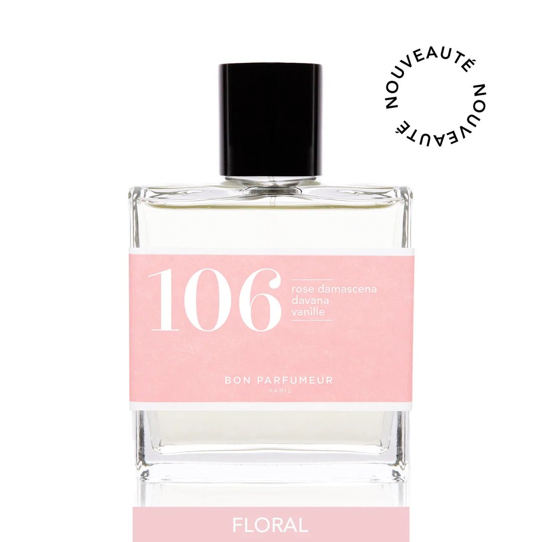 106 Eau de Parfum | Damascena Rose, Davana and Vanilla | 30ml