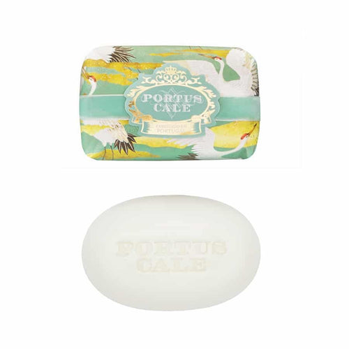 Portus Cale White Crane Soaps Gift Set |  Yuzu, Vetiver & Mandarin