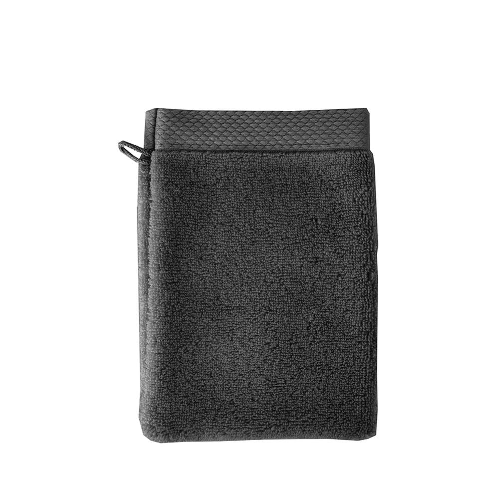 Garnier Thiebaut Elea Antracite Towel | Dark Grey