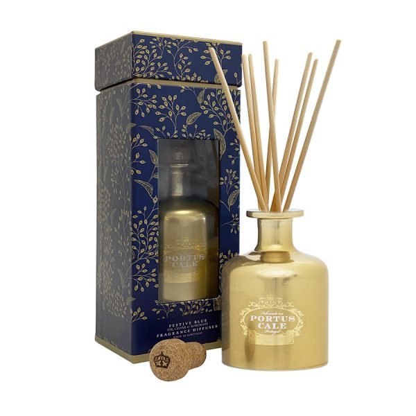 Portus Cale Festive Blue Diffuser | 250ml | Fir, Cedar & Rosemary