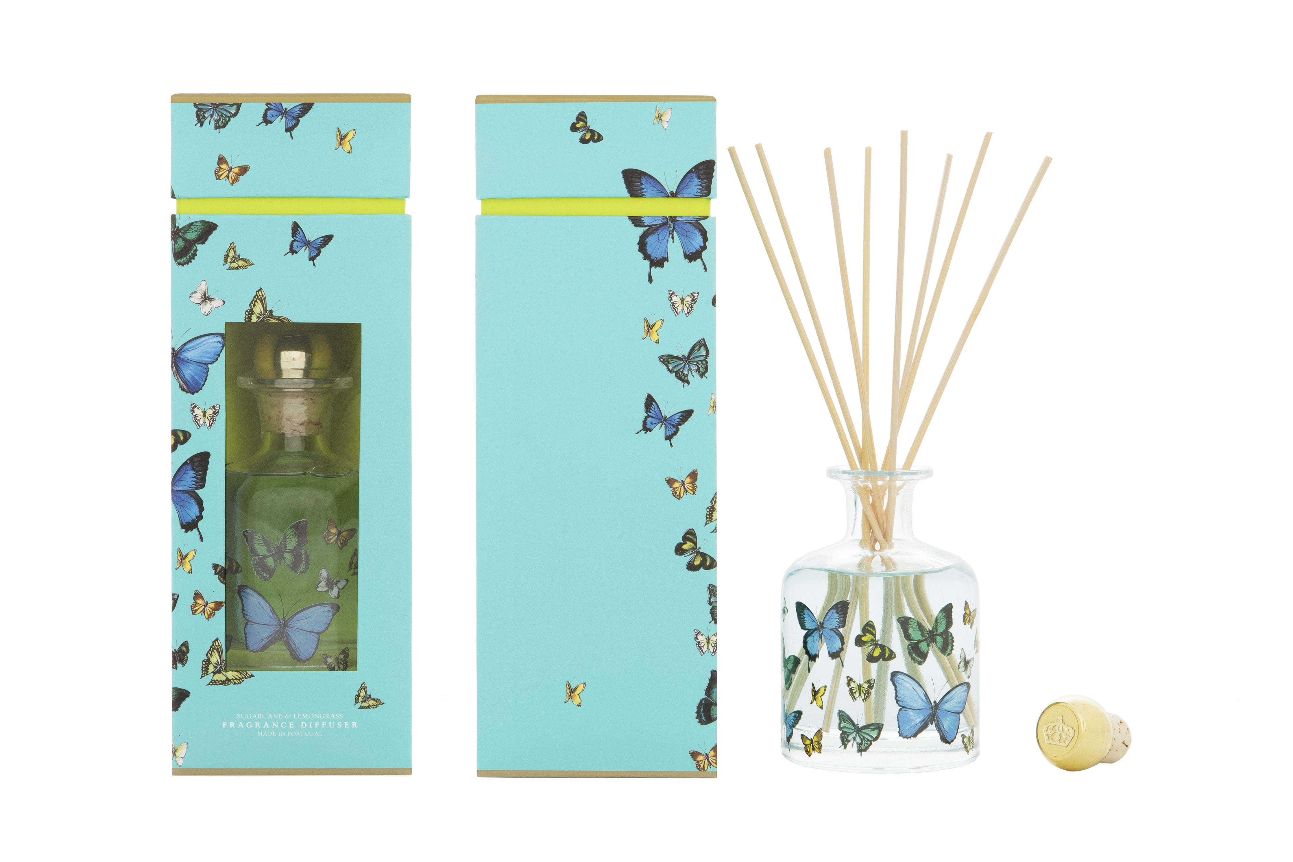 Portus Cale Butterflies Reed Diffuser