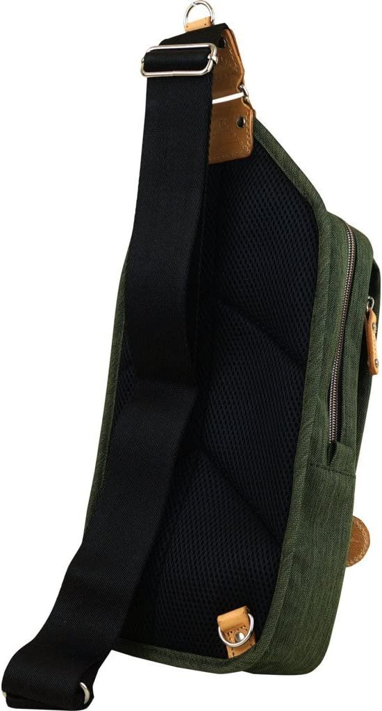 Sling Pack Mono Shoulder Crossbody Bag | Forest