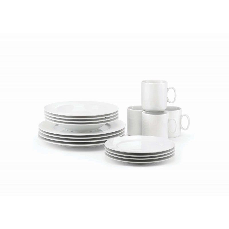 French Classic Dinnerware Set 16 Pieces (Service for 4) - Home Decors Gifts online | Fragrance, Drinkware, Kitchenware & more - Fina Tavola