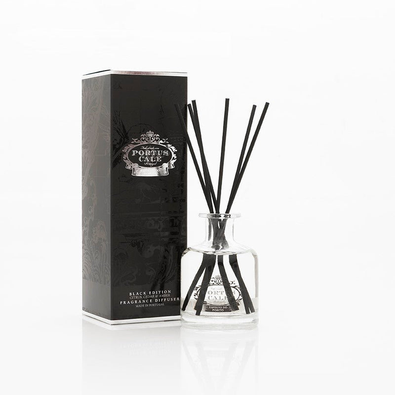 Portus Cale Black Edition Fragrance Reed Diffuser 100 mL - Home Decors Gifts online | Fragrance, Drinkware, Kitchenware & more - Fina Tavola