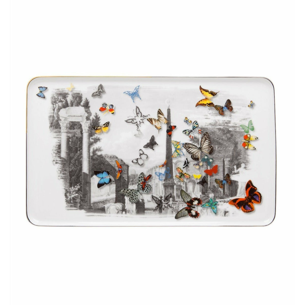 Christian Lacroix Forum Rectangular Platter - Home Decors Gifts online | Fragrance, Drinkware, Kitchenware & more - Fina Tavola