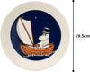 Moomin Porcelain Bowl | Moominpappa Sailing in Blue (7.5")