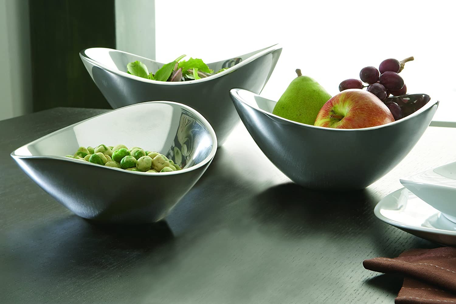 Nambe Butterfly Salad Bowl - Thumbnail 4