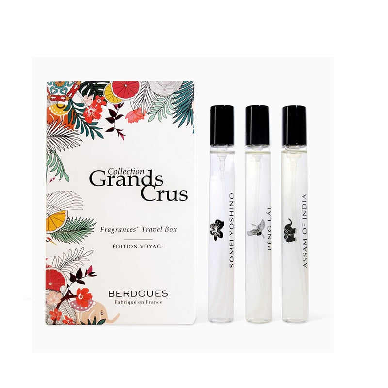 Berdoues Grands Crus Eau de Parfum Travel Size 3 x10 mL - Home Decors Gifts online | Fragrance, Drinkware, Kitchenware & more - Fina Tavola