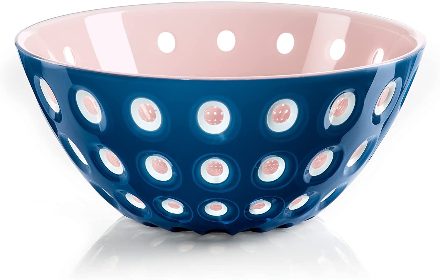 Le Murrine Large Serving Bowl | Blue & Pink | 9.8"