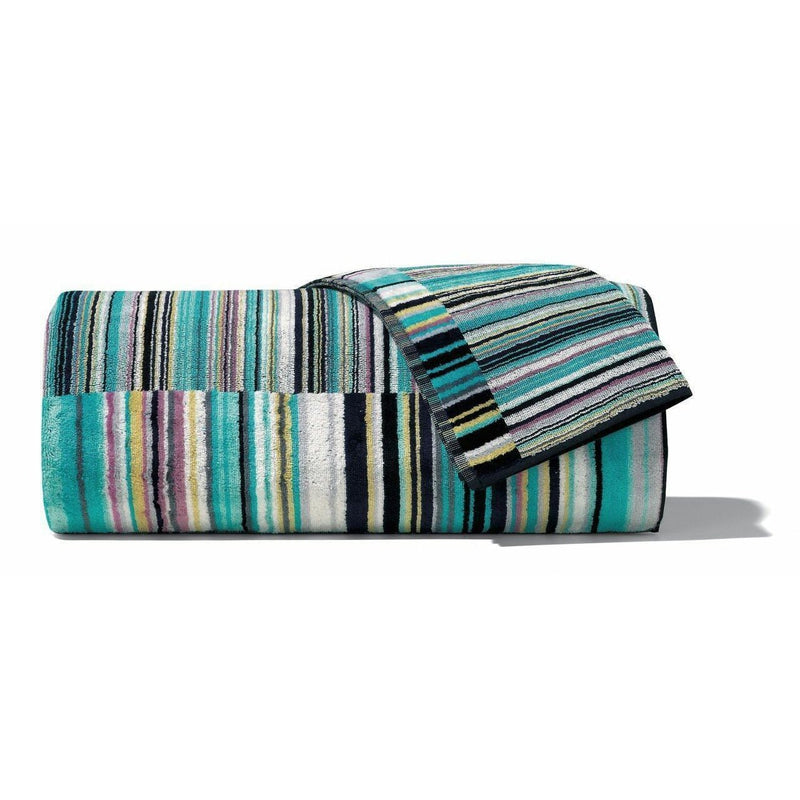 Missoni Jazz Blue Stripes Towel 170 - Home Decors Gifts online | Fragrance, Drinkware, Kitchenware & more - Fina Tavola