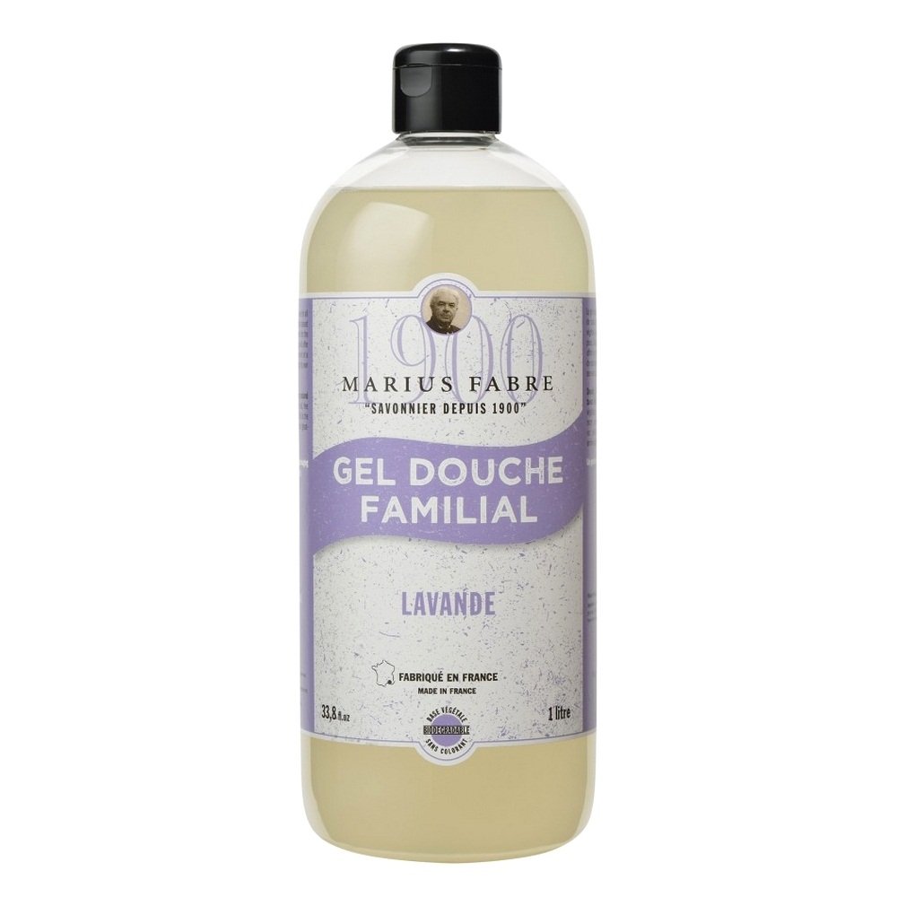 Lavender Shower Gel for Family Use with Natural Ingredients | 1L