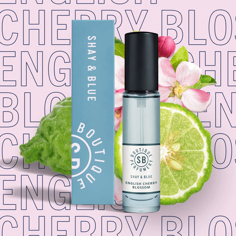 Shay & Blue Spray Fragrance English Cherry Blossom 10ml - Home Decors Gifts online | Fragrance, Drinkware, Kitchenware & more - Fina Tavola