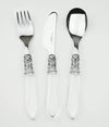 Melodia Flatware Set for Kids | Clear