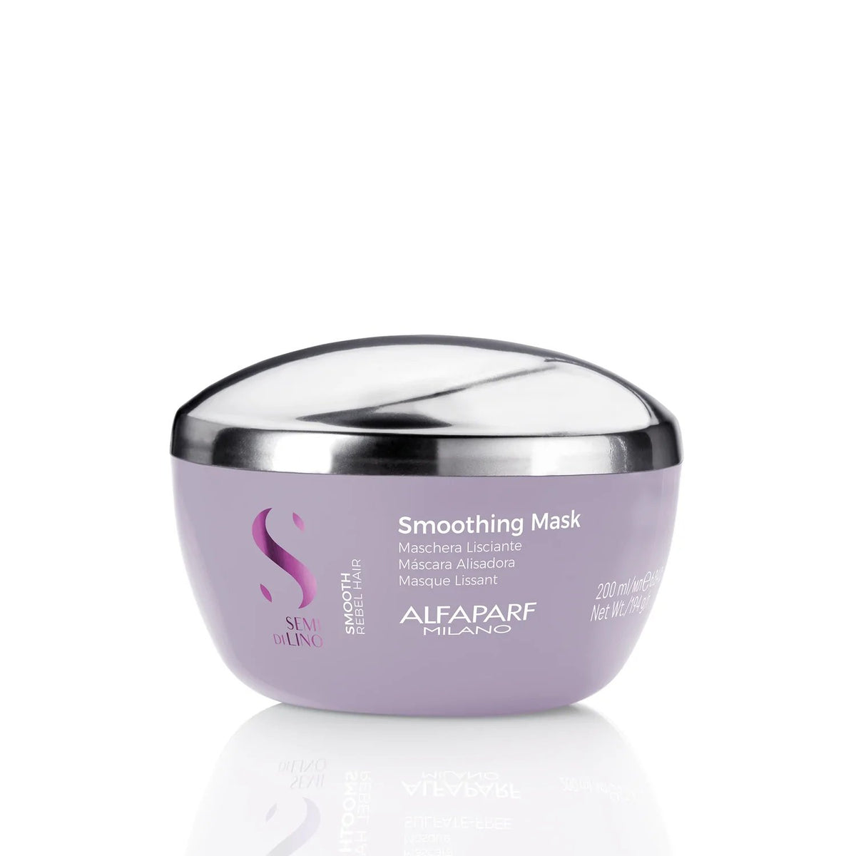 Semi Di Lino Smoothing Mask Intensive Detangling Hair Treatment | 200ml | For Frizzy and Rebel Hair