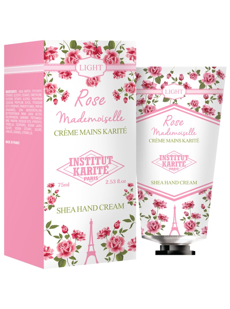 Light Shea Hand Cream Long Lasting | Rose Mademoiselle | 75ml