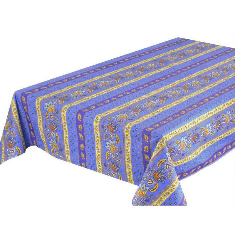 Lisa Blue Coated Tablecloth - Home Decors Gifts online | Fragrance, Drinkware, Kitchenware & more - Fina Tavola