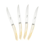 Au Nain Le Thiers Steak Knives with Champagne Handles | Set of 4