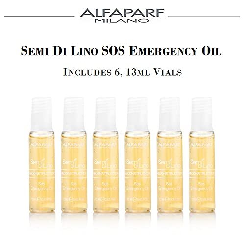 Semi Di Lino Reconstruction Reparative SOS Emergency Oil | For Damaged Hair