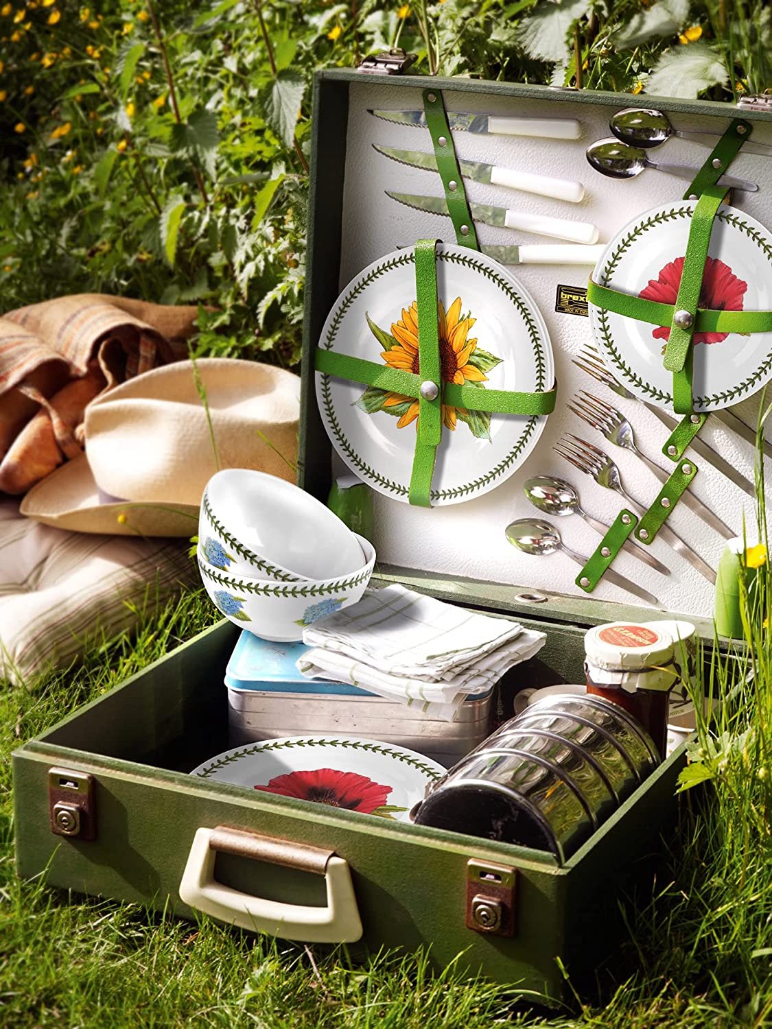 Portmeirion Botanic Garden Melamine Bowls Set of 4 - Thumbnail 2