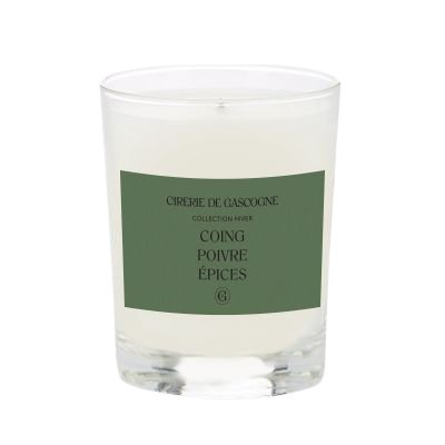 Scented Soy Candle | Quince, Peper, Chili Blend Fragrance (Coing, Poivre, Piment)
