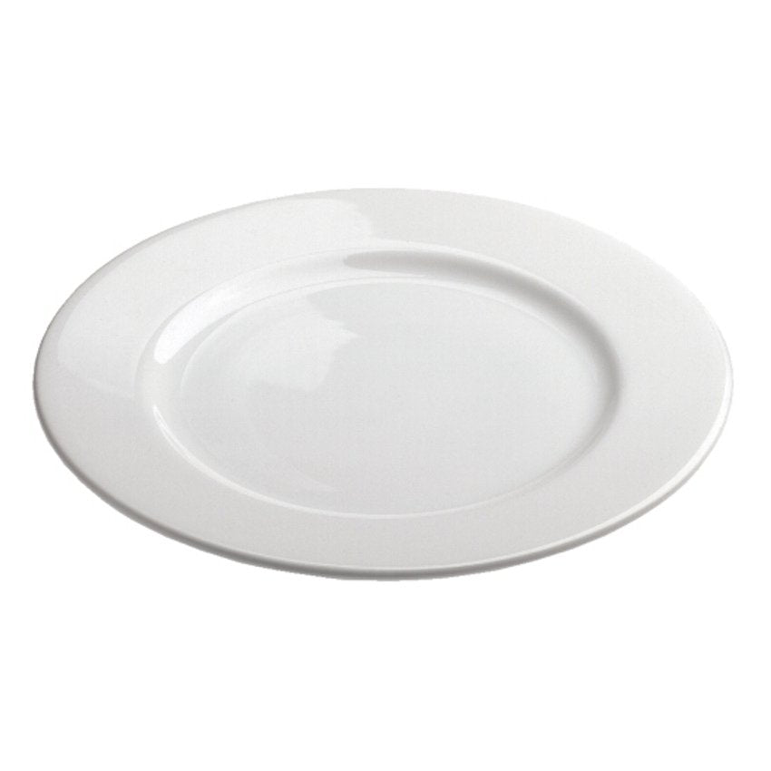 Les Essentiels Alaska Dessert Plate in White Porcelain | Set of 4 | 7.5" D