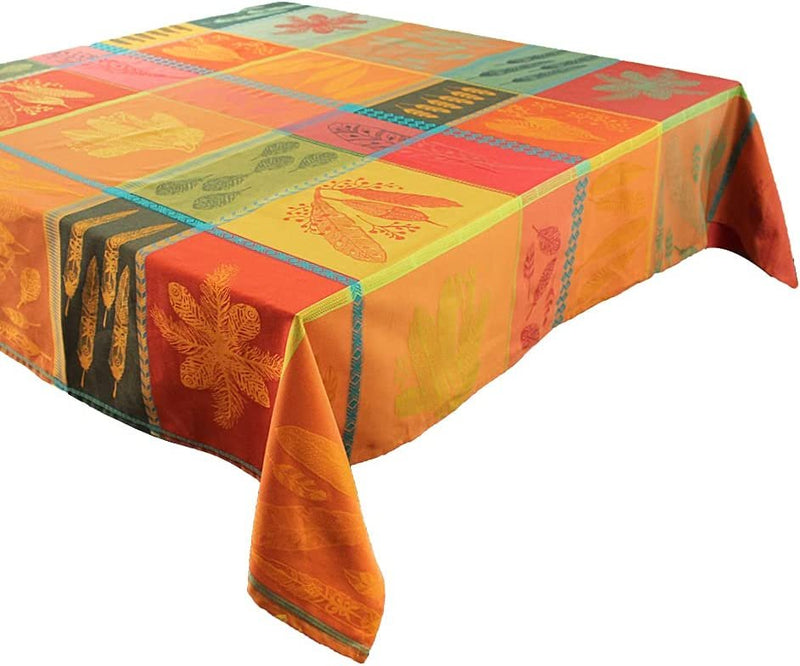 Garnier Thiebaut Mille Phoenix Automne Tablecloth | 71" x 118"